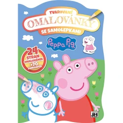 Peppa Pig - Tvarované omalovánky Peppa Pig - Tvarované omalovánky