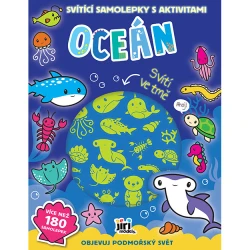 Svítící samolepky s aktivitami Oceán Svítící samolepky s aktivitami Oceán