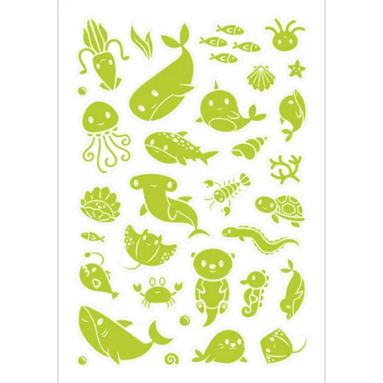 Jiri Models Svítící samolepky s aktivitami Oceán Svítící samolepky s aktivitami Oceán