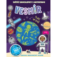 Svítící samolepky s aktivitami Vesmír Svítící samolepky s aktivitami Vesmír