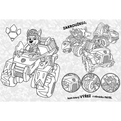 Tlapková patrola - Vybarvuj si! Záchrana Dinosaurů Tlapková patrola - Vybarvuj si! Záchrana Dinosaurů