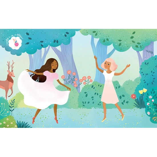 Zábavné oblékání princezen! Knížka se samolepkami, která rozvíjí kreativitu!