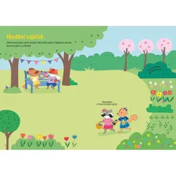 Velikonoce Moje první samolepkování