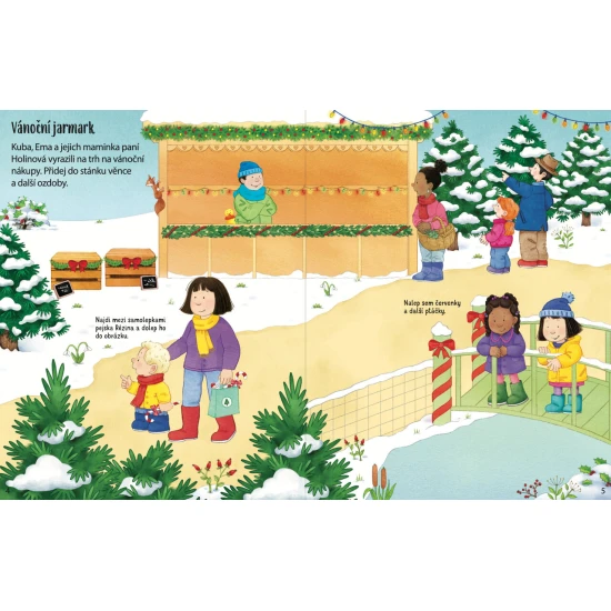 Ema a Kuba Vánoce: Oslavte Štědrý den s více než 250 samolepkami!