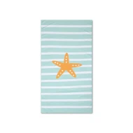 Plážová osuška z mikrovlákna Hvězdice 170 × 90 cm