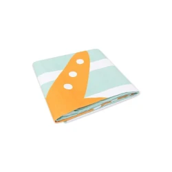 Plážová osuška z mikrovlákna Hvězdice 170 × 90 cm