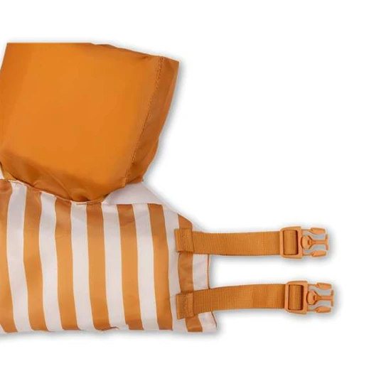 Plavecká vesta s rukávky Swim Essentials Brown Leopard 2–6 let