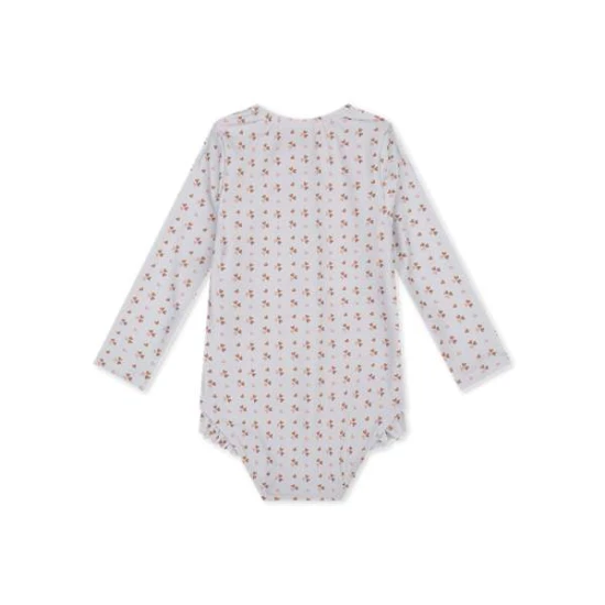 Plavky s dlouhým rukávem s UPF 50+ Cozy Hearts