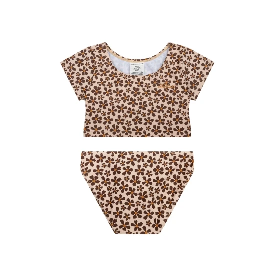 Bikini Crop Top s UPF 50+ Wild Flower Swim Essentials