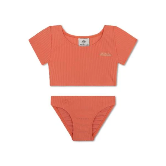 Bikini Crop Top s UPF 50+ Pink Bay Swim Essentials