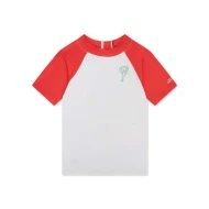 Koupací tričko s UPF 50+ Catch of the Day Červené