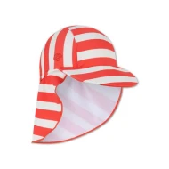 Plavecký klobouček s ochranou krku s UPF 50+ Coastal Stripe