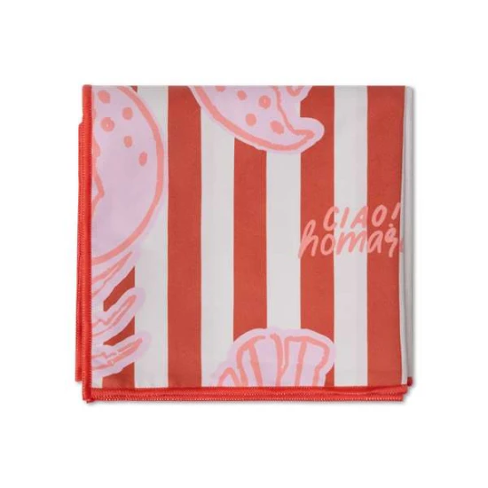 Plážová osuška z mikrovlákna Humr 180 × 90 cm