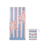 Plážová osuška z mikrovlákna Catch of the Day 180 × 90 cm