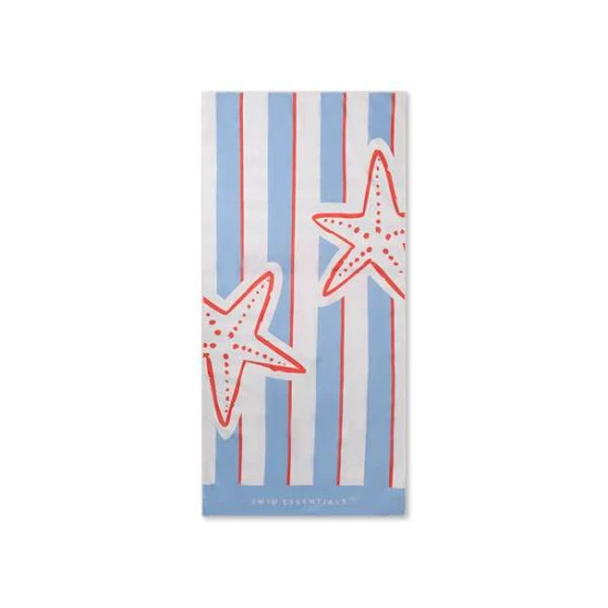 Plážová osuška z mikrovlákna Catch of the Day 180 × 90 cm