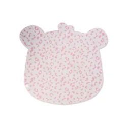 Tvarovaná plážová osuška Beige Leopard 140 cm