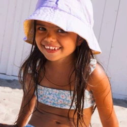 Oboustranný klobouček s UPF 50+ Florish yellow