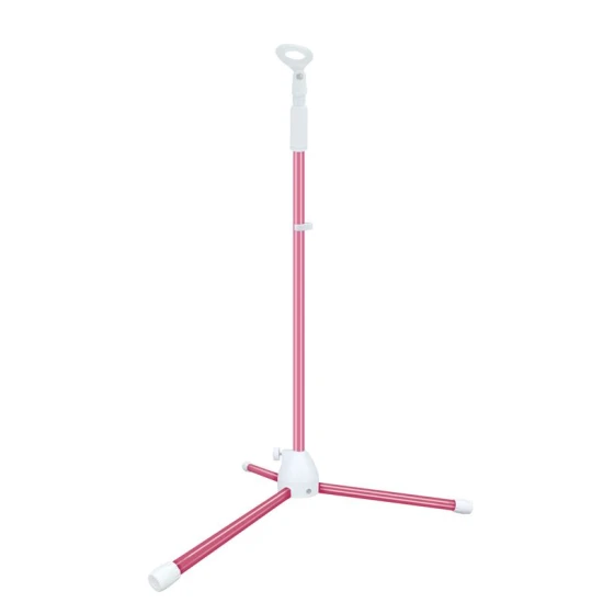 Lalarma stojan na mikrofon Pink – stabilní a nastavitelný stojan pro mikrofon a zábavu dětí