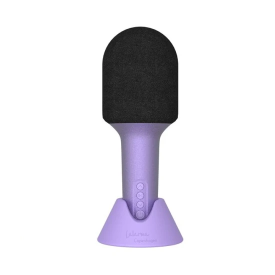 Fialový mikrofon Glitter Grove Purple – Bluetooth mikrofon se třpytkami, hlasovými efekty a zábavou pro děti.