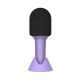 Fialový mikrofon Glitter Grove Purple – Bluetooth mikrofon se třpytkami, hlasovými efekty a zábavou pro děti.