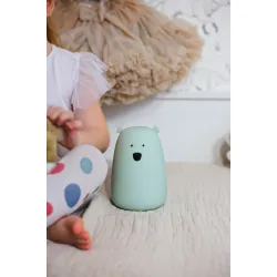 Dětská dotyková lampa Velký medvídek Zelený