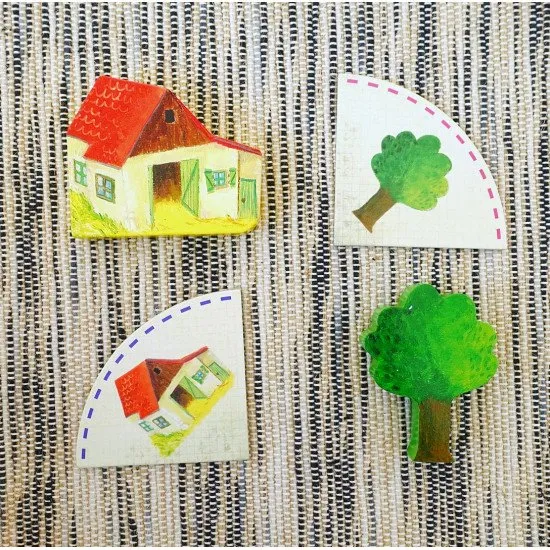 Vilac Hmatej a najdi Farma Druhá verze bestselleru didaktické hry Hmataj a najdi.