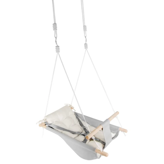 Houpačka pro nejmenší šedá