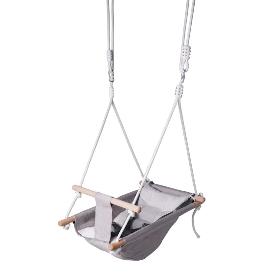 Houpačka pro nejmenší šedá