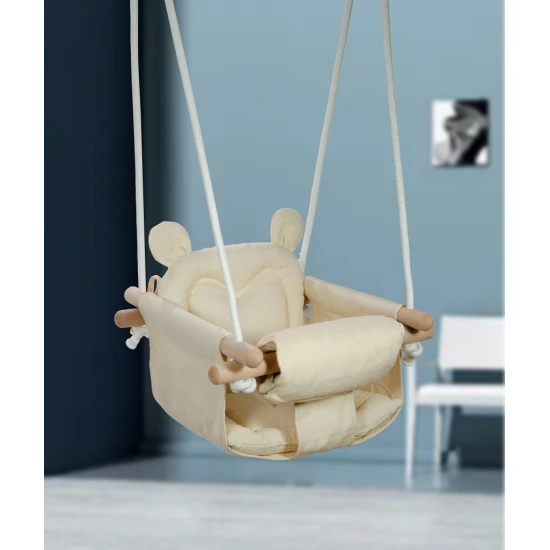 Houpačka Medvídek béžová