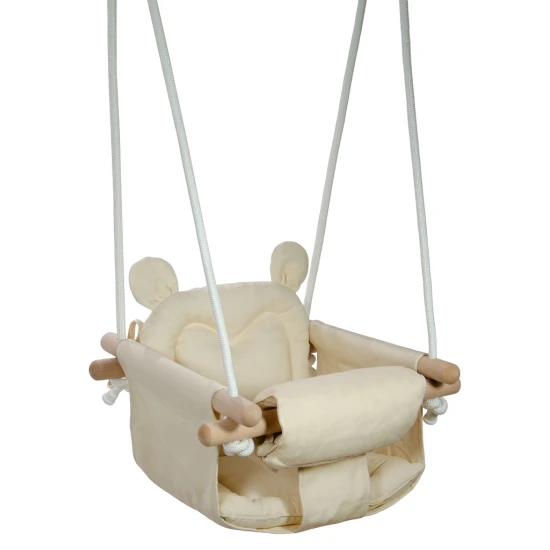 Houpačka Medvídek béžová