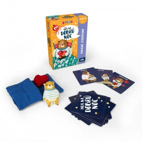 Albi Kvído Hra na dobrou noc Kvído Hra na dobrou noc s textilním medvídkem a peřinkou