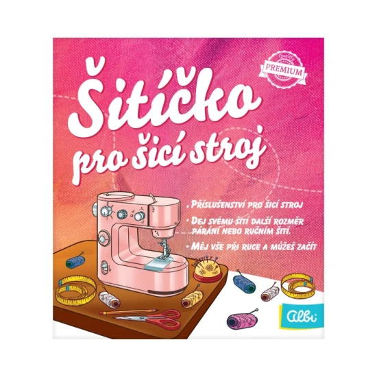 Šitíčko k šicímu stroji Albi Šitíčko k šicímu stroji – model AB-52037