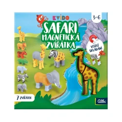 Kvído Magnetická zvířátka Safari