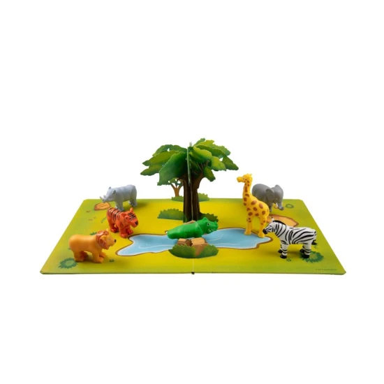 Albi Kvído Magnetická zvířátka Safari – model AB-59500