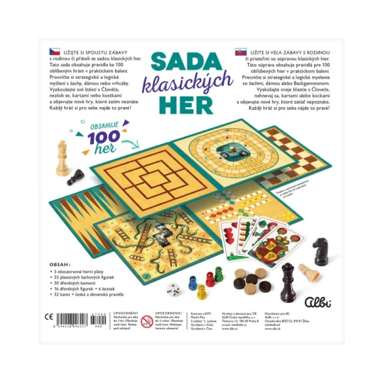 Albi Sada klasických her – model AB-67900