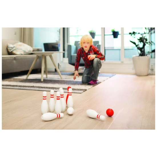 Bowling - červená & bílá – BS Toys BS_GA148
