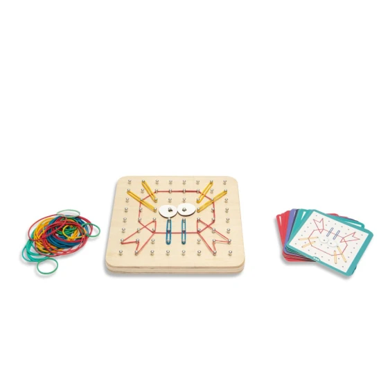 Geoboard - motorická hra – BS Toys BS_GA438