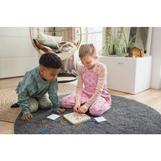 Geoboard - motorická hra – BS Toys BS_GA438