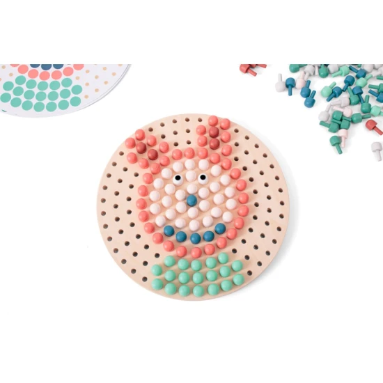Mozaika s dřevěnými kolíčky – BS Toys BS_GA487