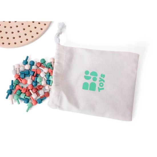 Mozaika s dřevěnými kolíčky – BS Toys BS_GA487
