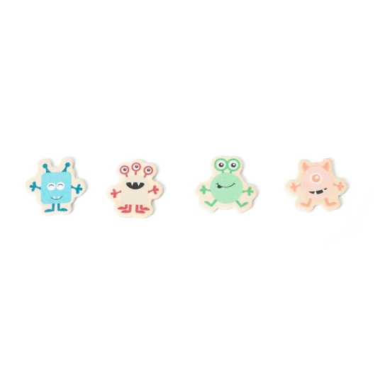 Dřevěné sudoku - příšerky – BS Toys BS_GA493