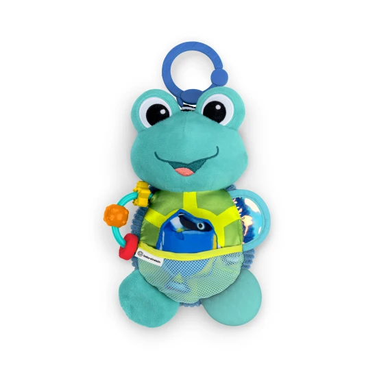 Aktivní hračka na C-kroužku želva Neptune’s Sensory Sidekick™ 0m+ Aktivní hračka na C-kroužku želva Neptune’s Sensory Sidekick™ 0m+ Baby Einstein 13156-6