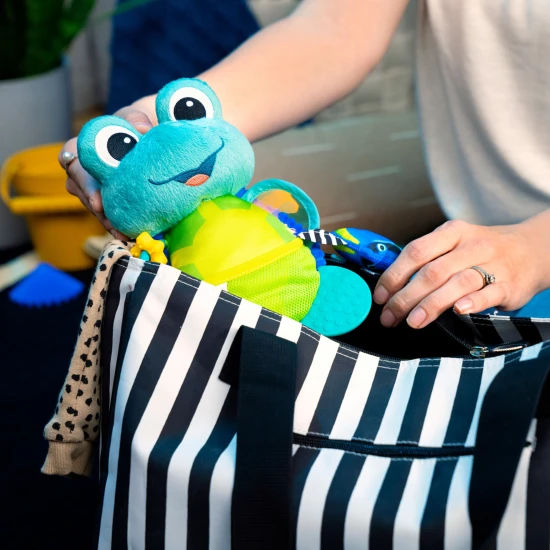 Aktivní hračka na C-kroužku želva Neptune’s Sensory Sidekick™ 0m+ Aktivní hračka na C-kroužku želva Neptune’s Sensory Sidekick™ 0m+ Baby Einstein 13156-6