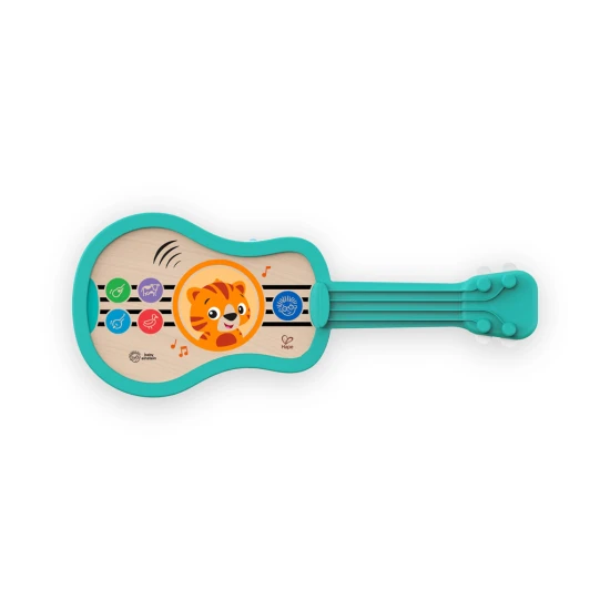 Hudební hračka dřevěná ukulele Magic Touch HAPE 6m+ Baby Einstein 12609-6
