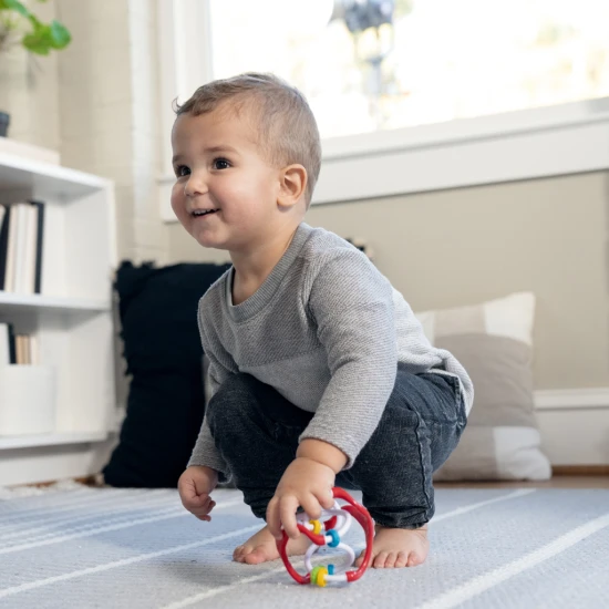 Senzorická hračka míček Slide & Swirl™ 3m+ Senzorická hračka míček Slide & Swirl™ 3m+ Baby Einstein 17522-6