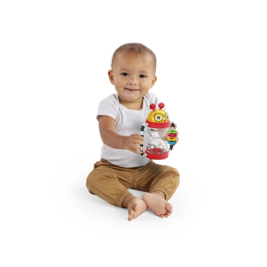 Chrastítko s aktivitami Cal’s Sensory Shake-up™3m+ Chrastítko s aktivitami Cal’s Sensory Shake-up™3m+ Baby Einstein 16707-6