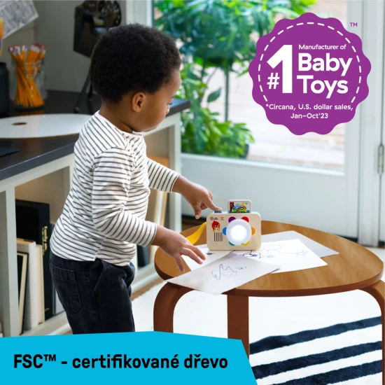 Baby Einstein Fotoaparát se zvukem Učení barev je hračkou s hračkou fotoaparát Baby Einstein.