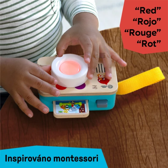 Baby Einstein Fotoaparát se zvukem Učení barev je hračkou s hračkou fotoaparát Baby Einstein.