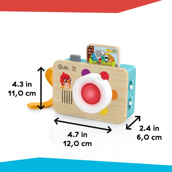 Baby Einstein Fotoaparát se zvukem Učení barev je hračkou s hračkou fotoaparát Baby Einstein.