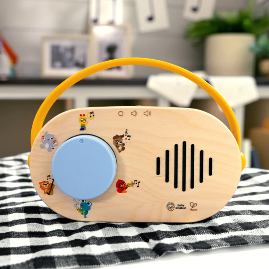 Baby Einstein Rádio Nechte vašeho drobečka objevovat hudbu s rádiem Baby Einstein.
